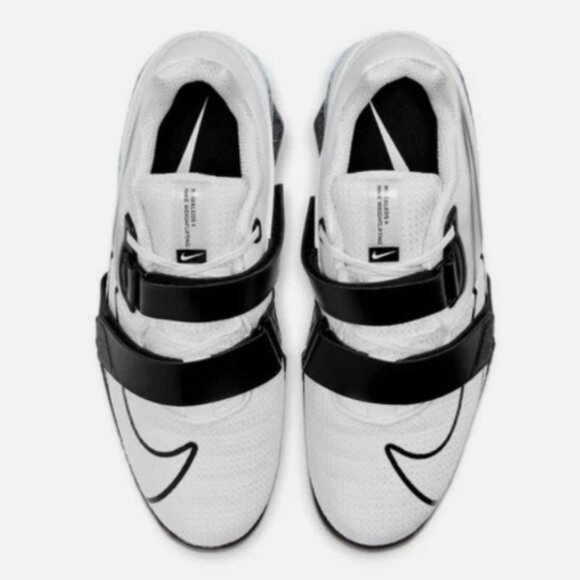 Nike Romaleos 4 White Black Training Shoes Men's "MULTIPLE SIZE" - Picture 4 of 6